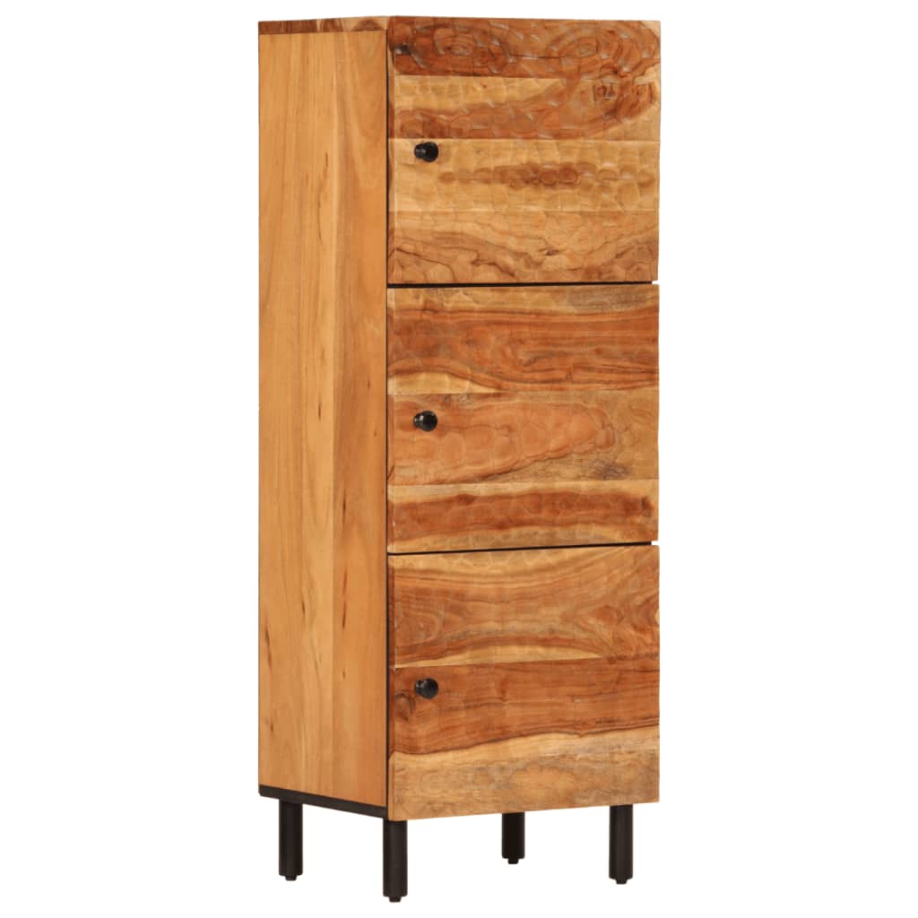vidaXL Hoge kast 40x33x110 cm massief acaciahout