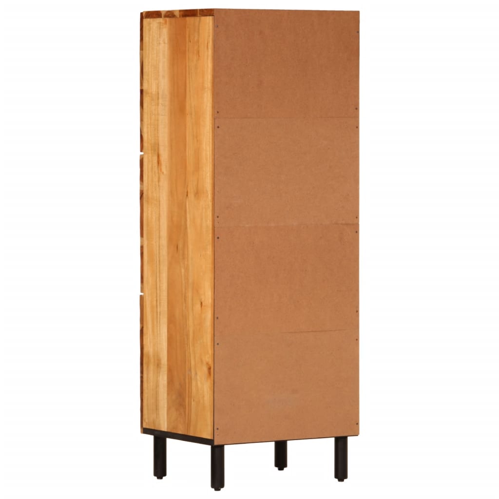 vidaXL Hoge kast 40x33x110 cm massief acaciahout