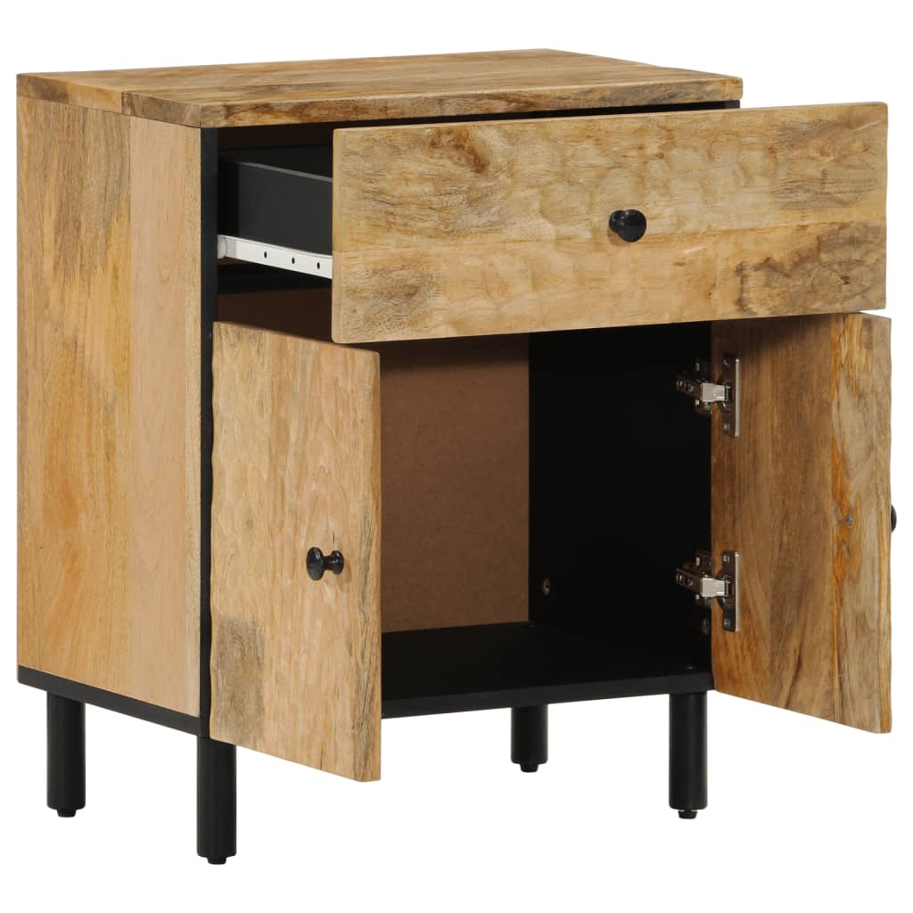 vidaXL Nachtkastje 50x33x60 cm massief acaciahout