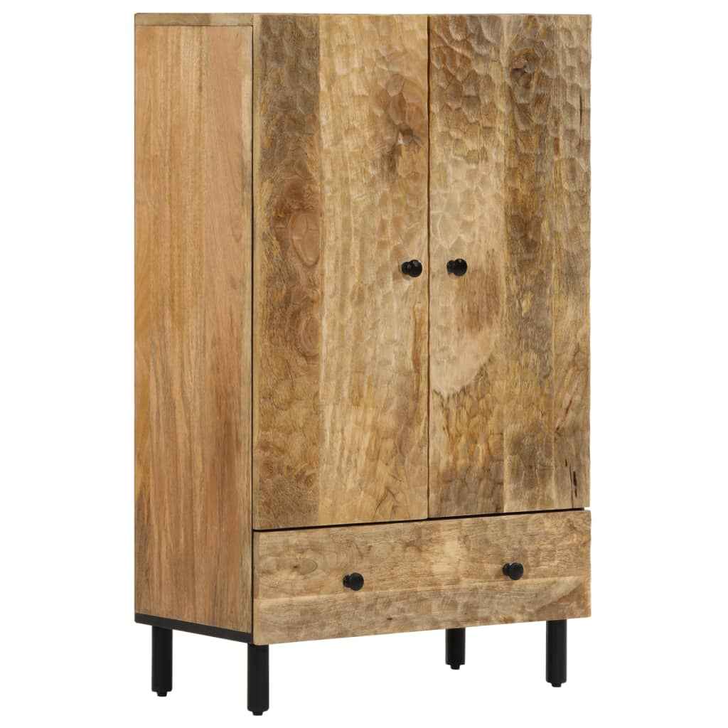 vidaXL Hoge kast 60x33x100 cm massief acaciahout
