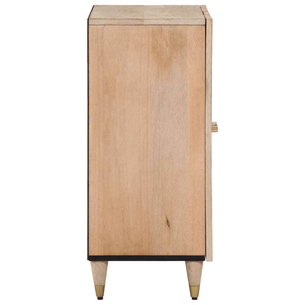 vidaXL Bijzetkast 60x33x75 cm massief mangohout