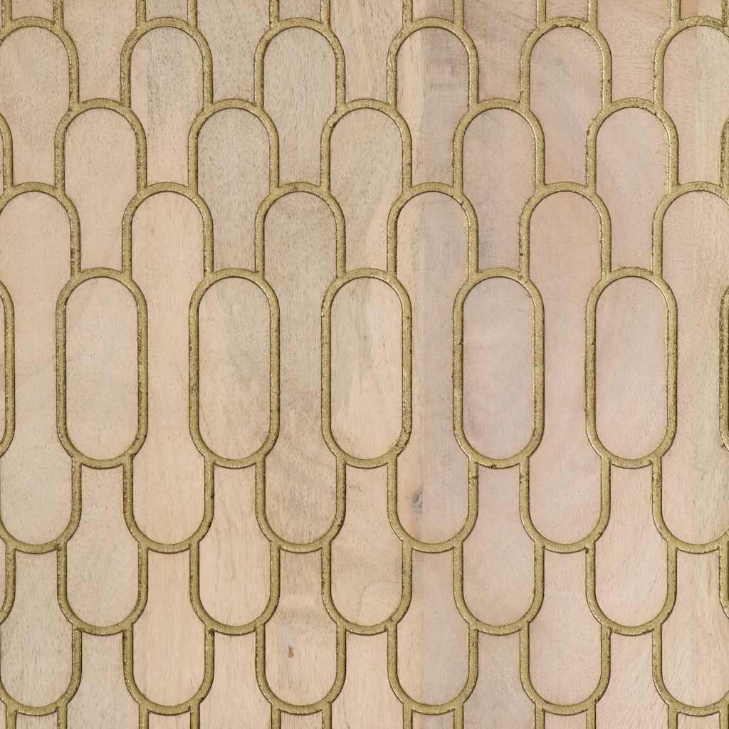 vidaXL Wastafelkast 62x33x58 cm massief mangohout