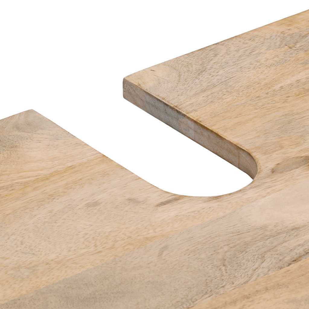 vidaXL Wastafelkast 62x33x58 cm massief mangohout