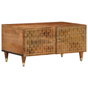 vidaXL Coffee Table 80x50x40 cm Solid Mango Wood
