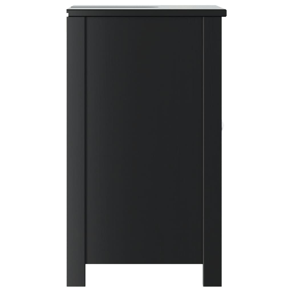 vidaXL Wastafelkast BERG 60x34x59 cm massief grenenhout wit