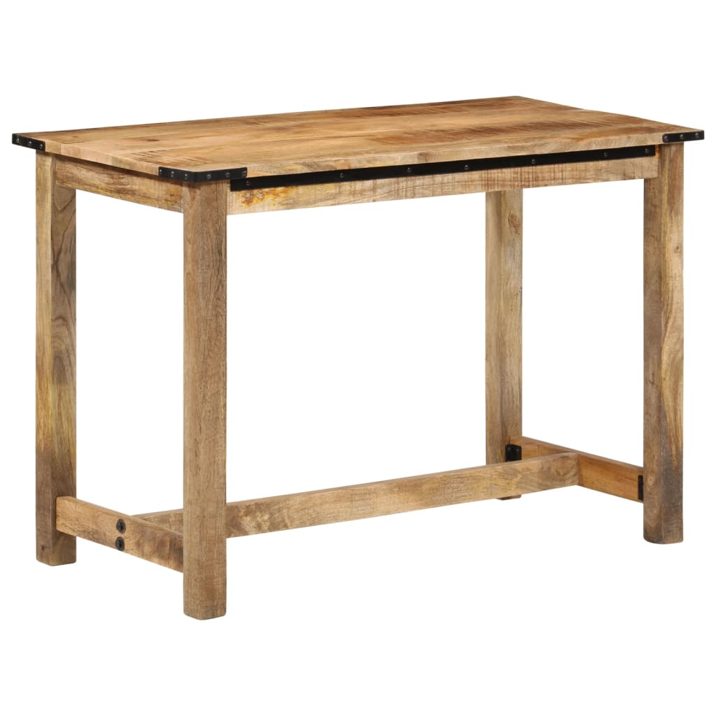 vidaXL Eettafel 110x55x75 cm massief mangohout