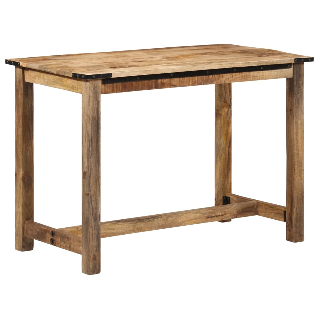 vidaXL Eettafel 110x55x75 cm massief mangohout