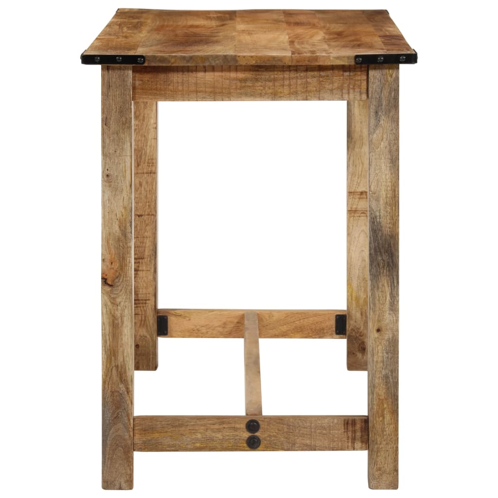 vidaXL Eettafel 110x55x75 cm massief mangohout