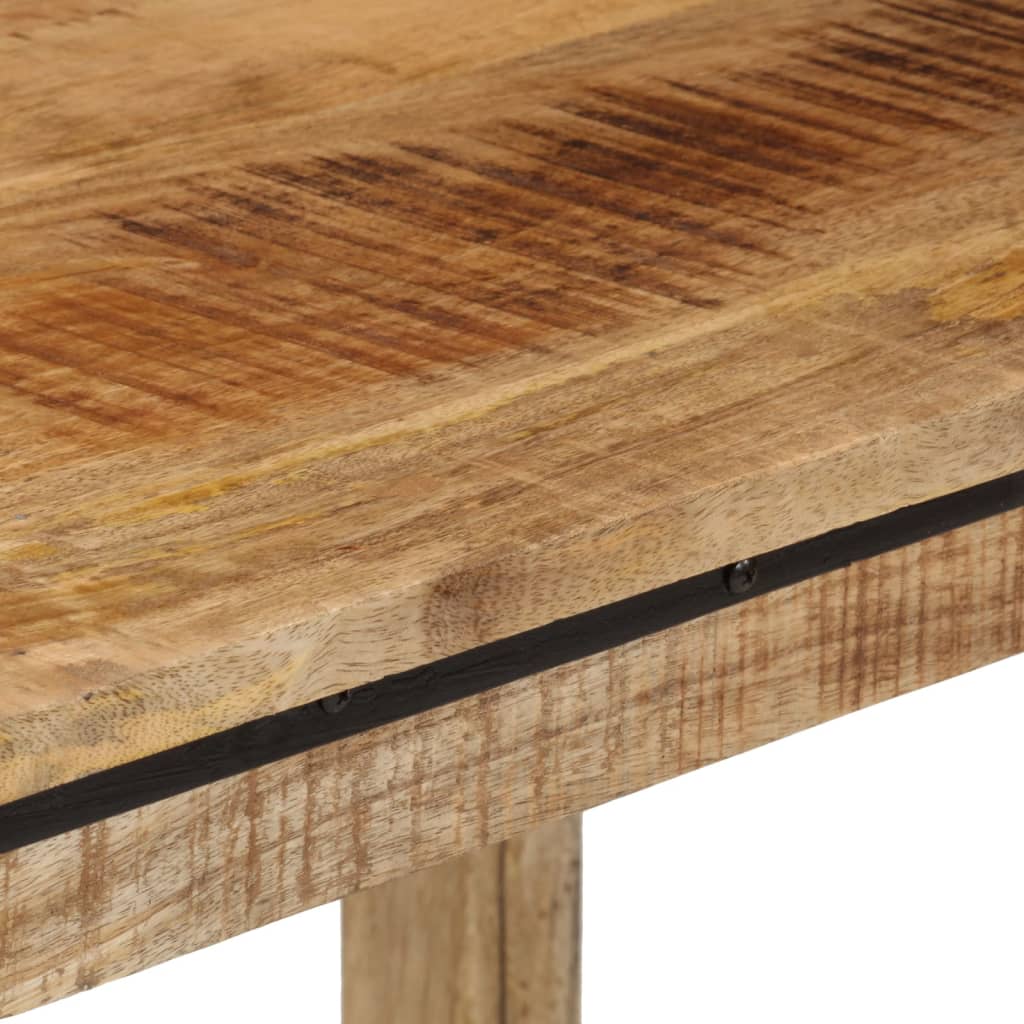 vidaXL Eettafel 110x55x75 cm massief mangohout