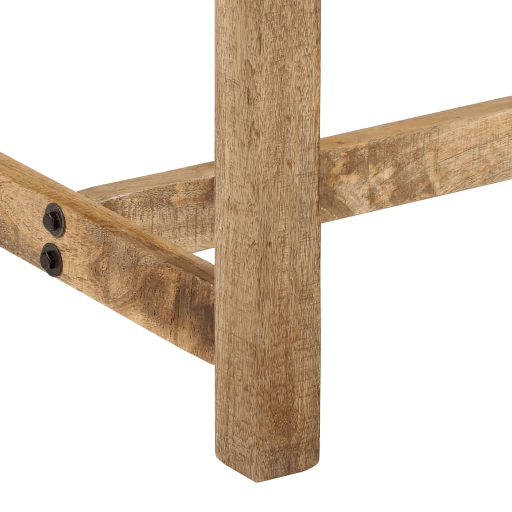 vidaXL Eettafel 110x55x75 cm massief mangohout