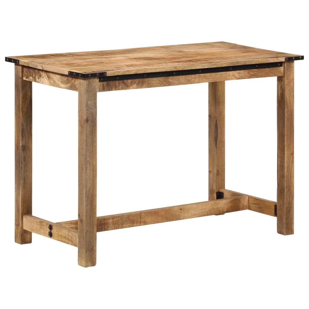 vidaXL Eettafel 110x55x75 cm massief mangohout