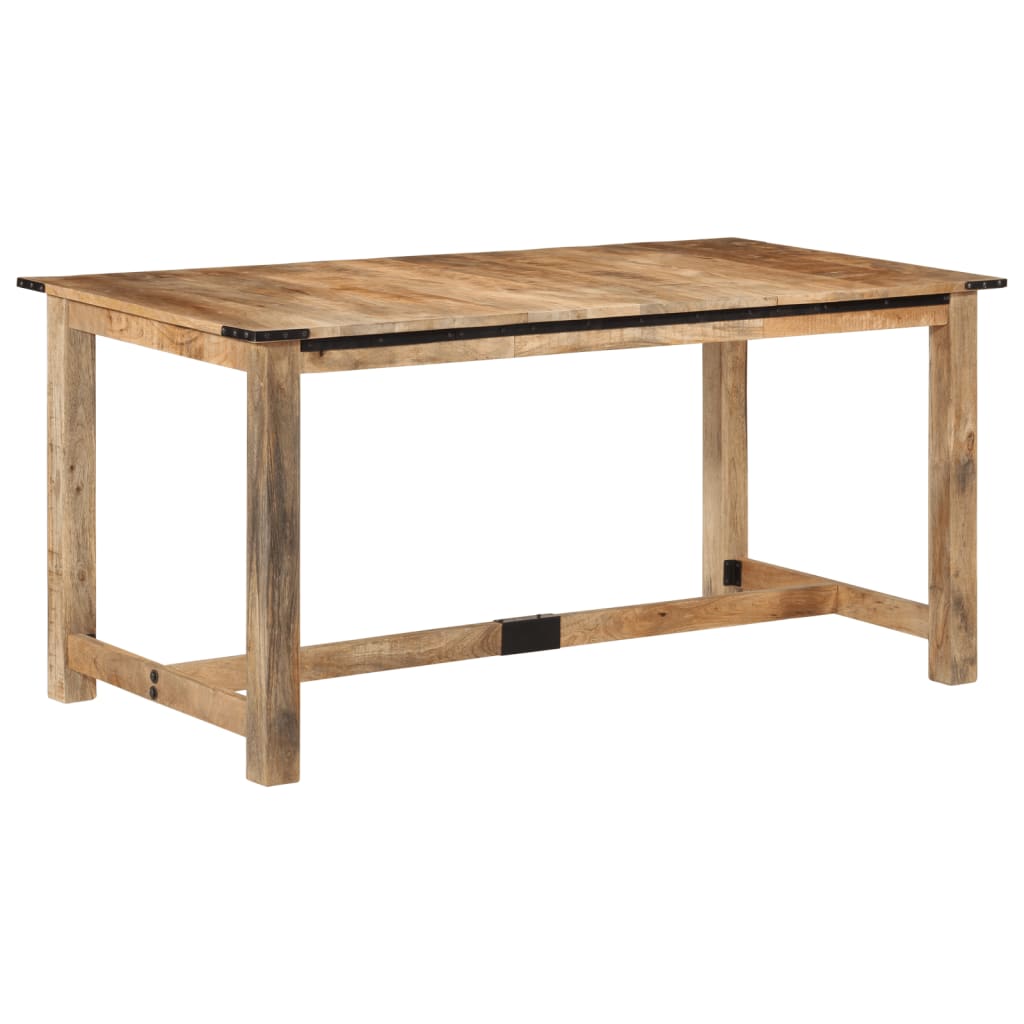 vidaXL Eettafel 110x55x75 cm massief mangohout