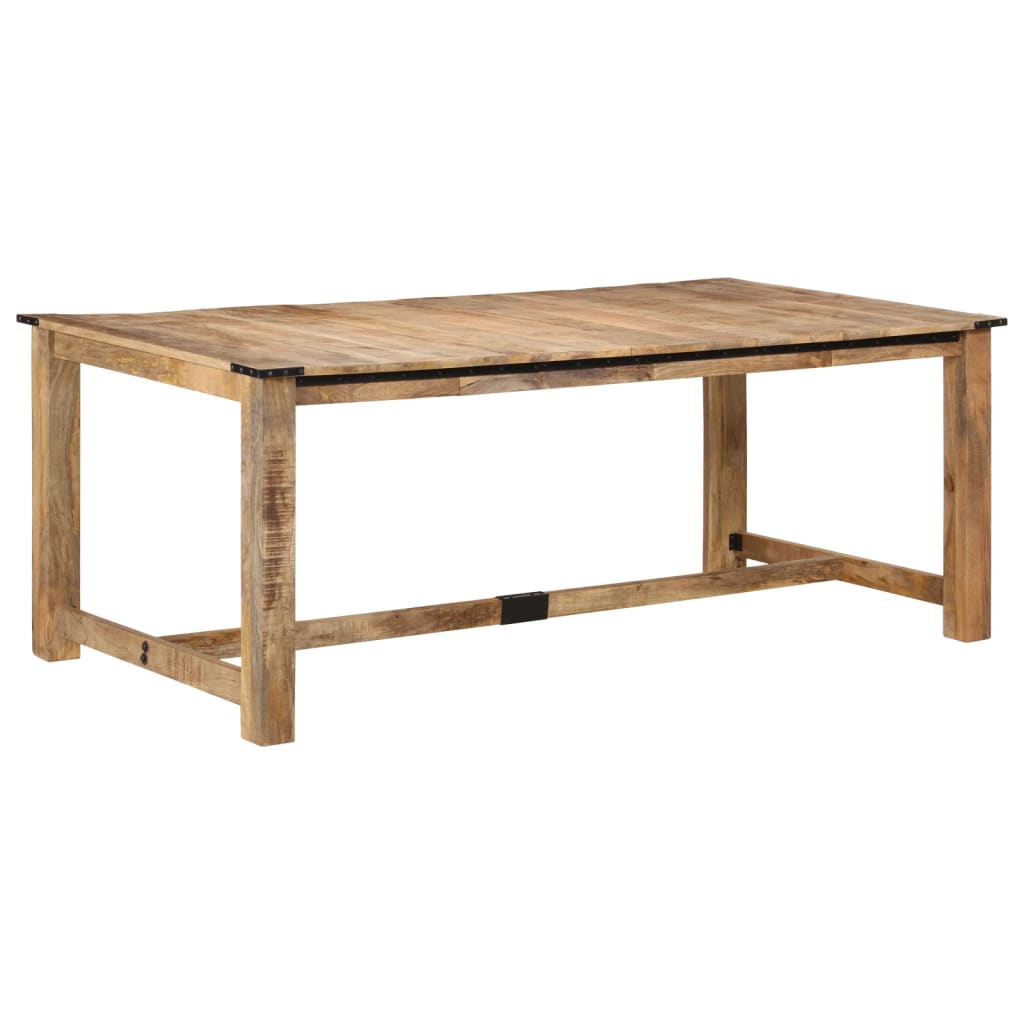 vidaXL Eettafel 110x55x75 cm massief mangohout