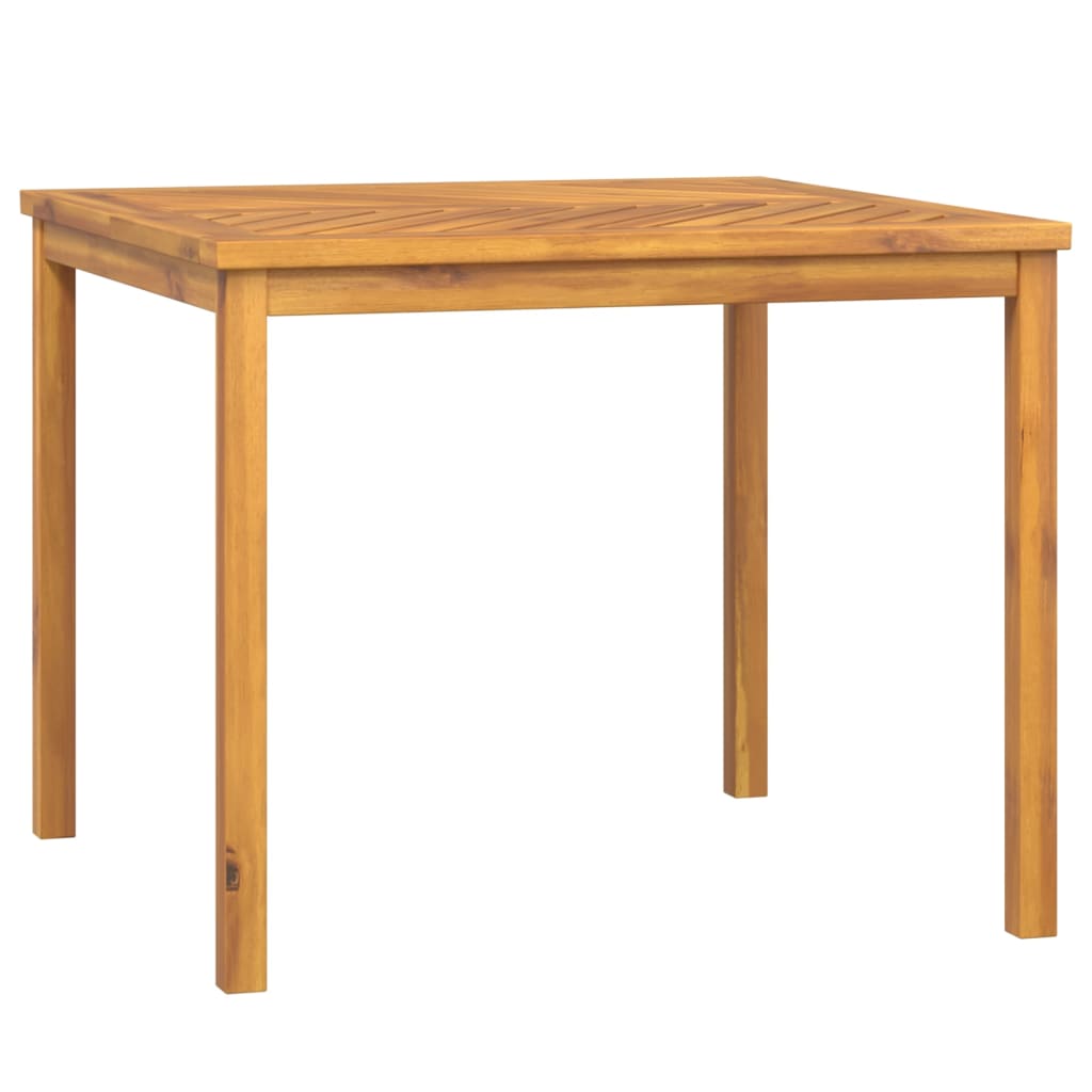 vidaXL Tuintafel 200x90x74 cm massief acaciahout - Aashly