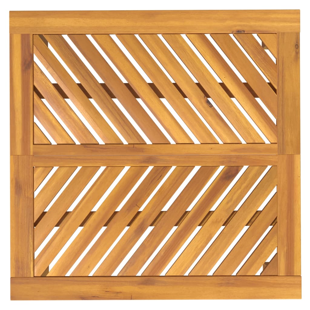 vidaXL Tuintafel 200x90x74 cm massief acaciahout - Aashly