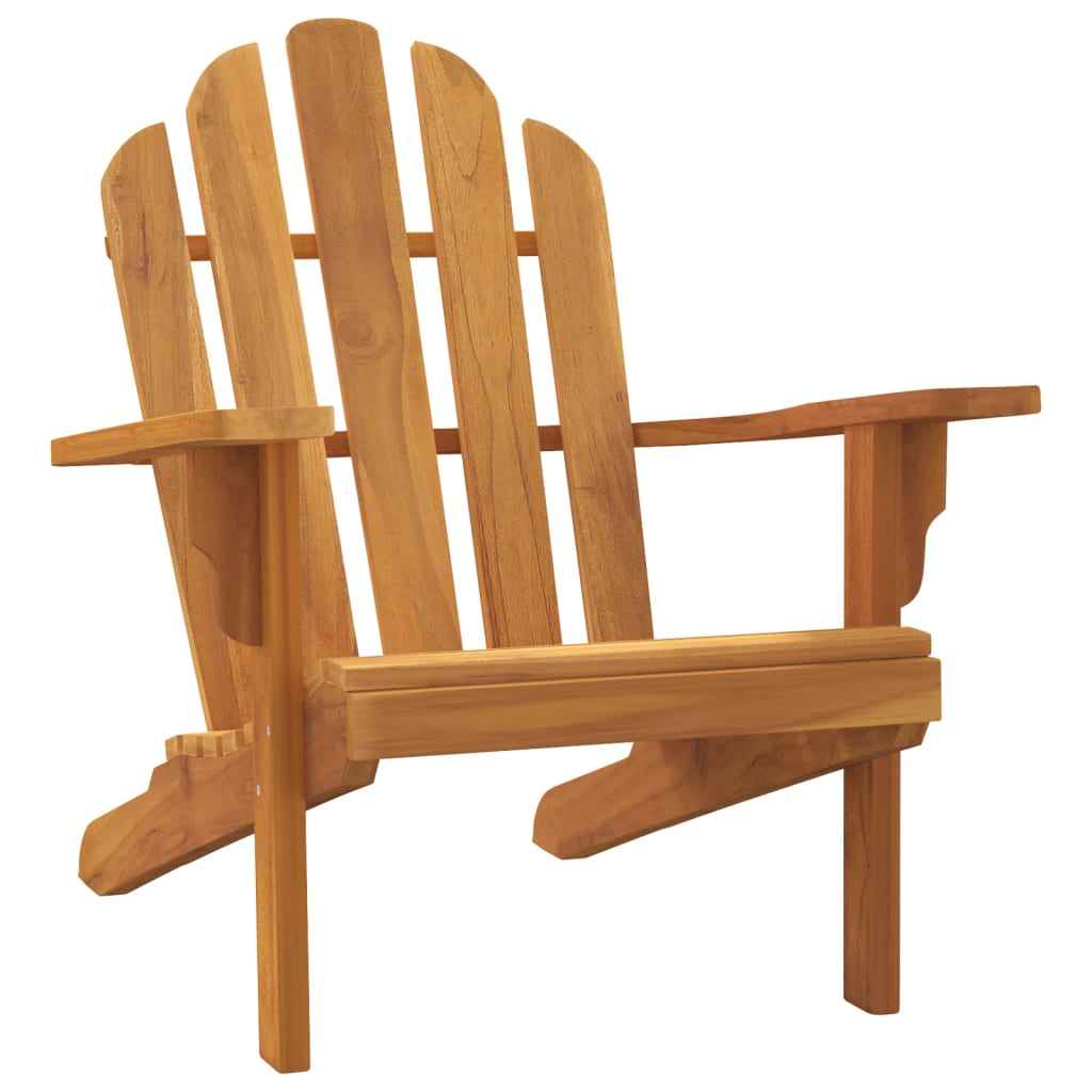 vidaXL Tuinstoel Adirondack 79x95x92 cm massief teakhout