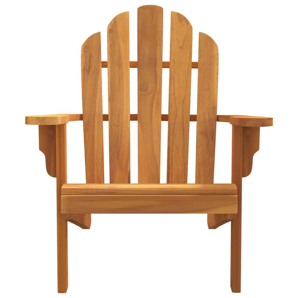 vidaXL Tuinstoel Adirondack 79x95x92 cm massief teakhout