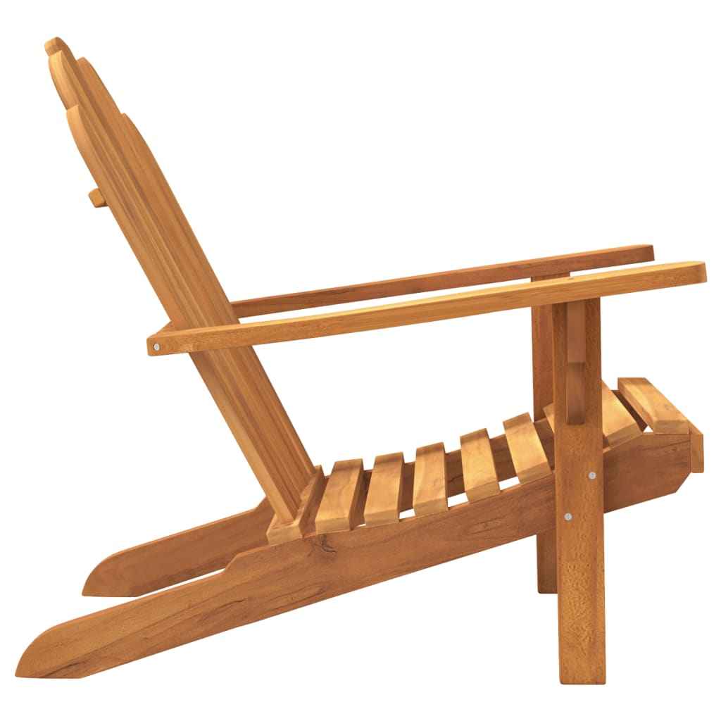 vidaXL Tuinstoel Adirondack 79x95x92 cm massief teakhout