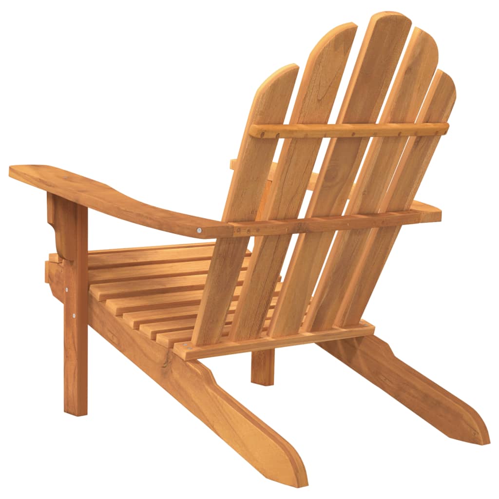 vidaXL Tuinstoel Adirondack 79x95x92 cm massief teakhout