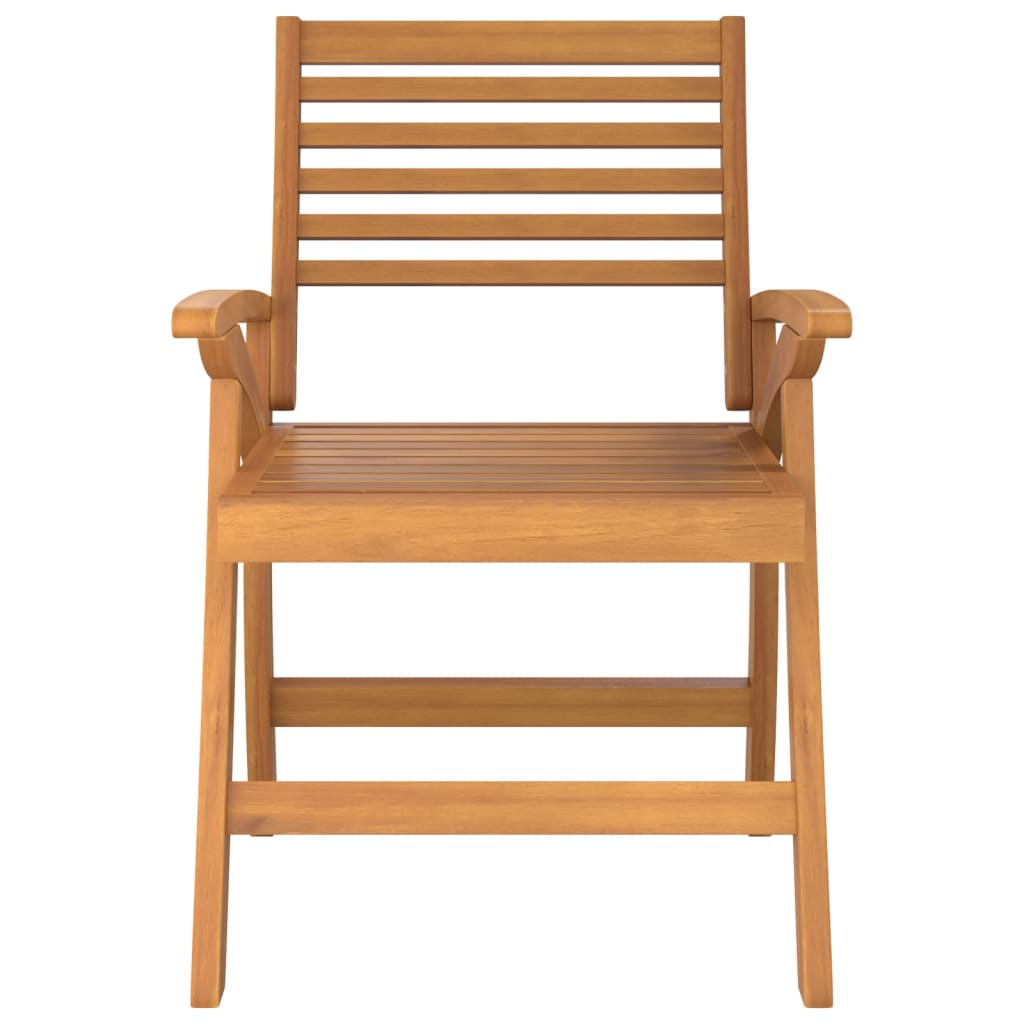 vidaXL Tuinstoelen 2 st 58x58x87 cm massief acaciahout