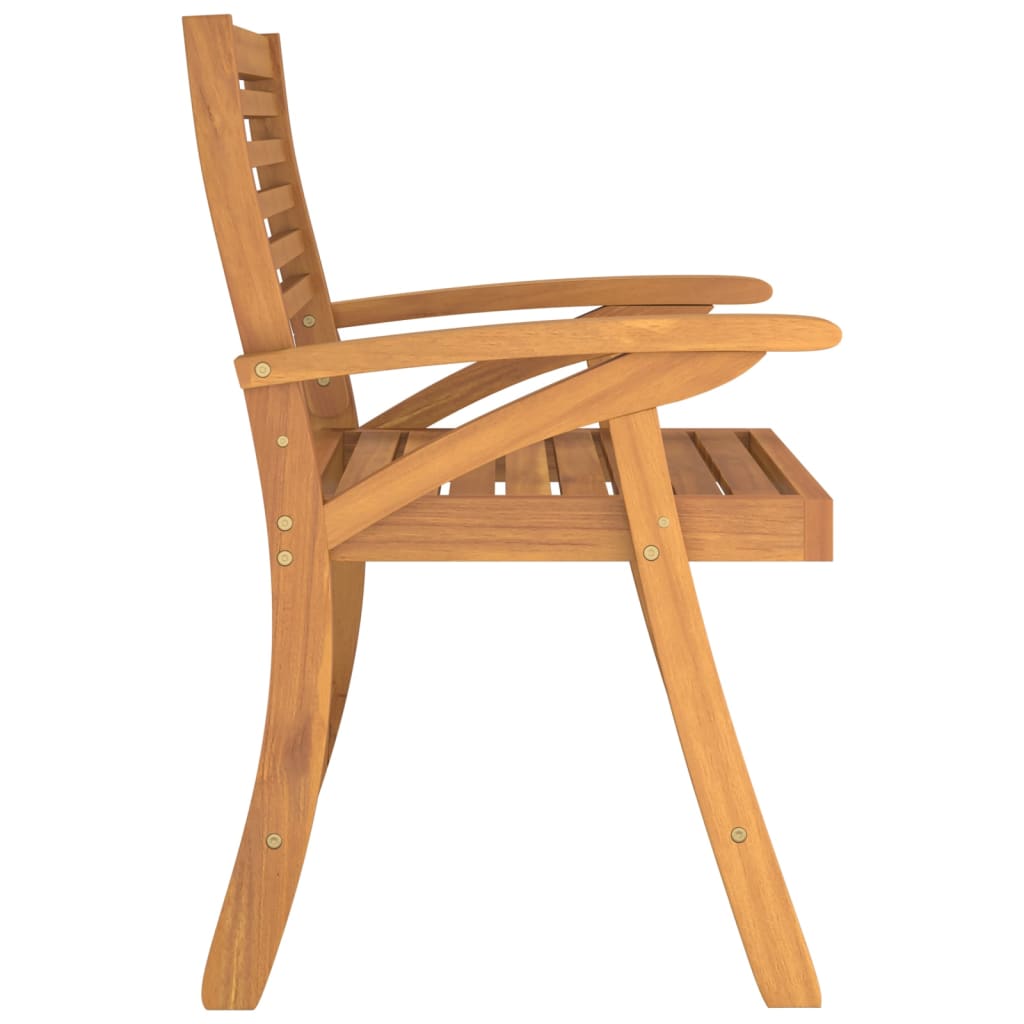 vidaXL Tuinstoelen 2 st 58x58x87 cm massief acaciahout