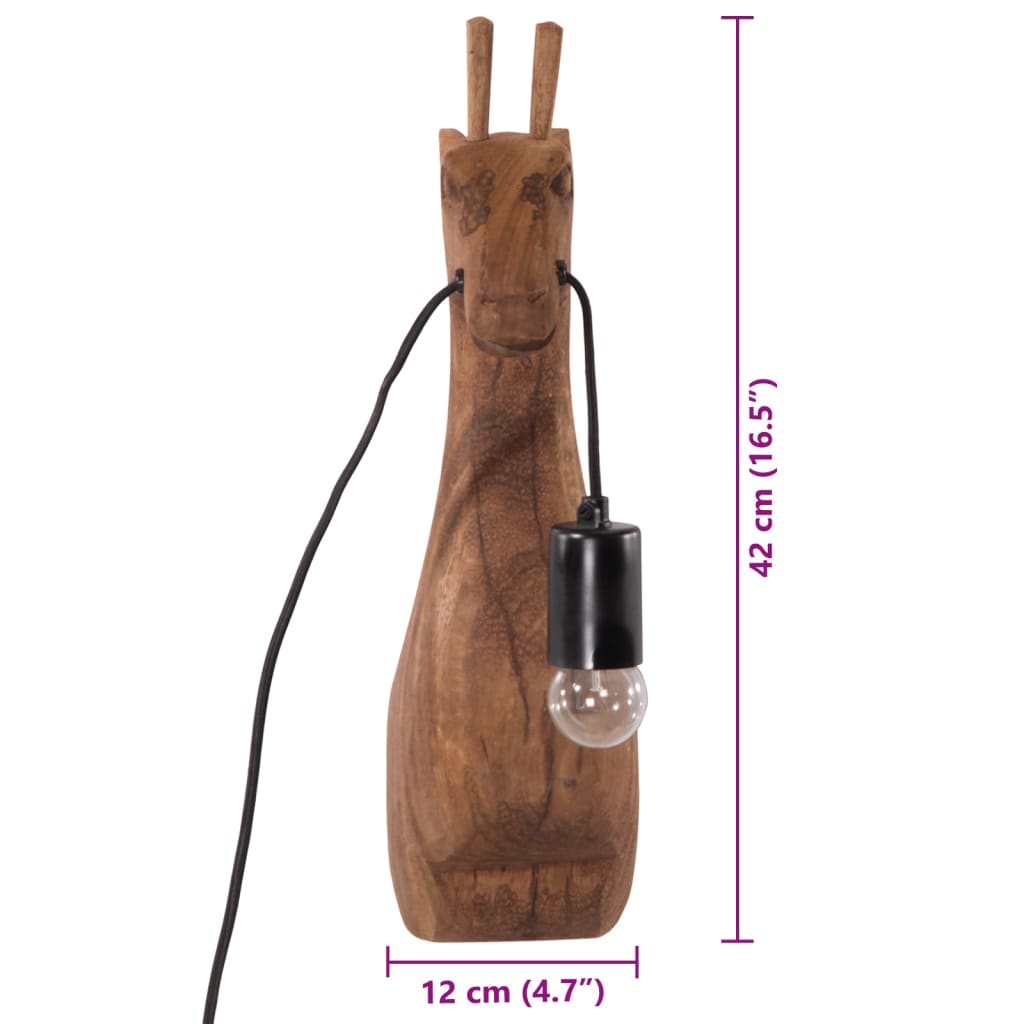 vidaXL Wandlamp dierenvorm 25 W 28x20x40 cm E27