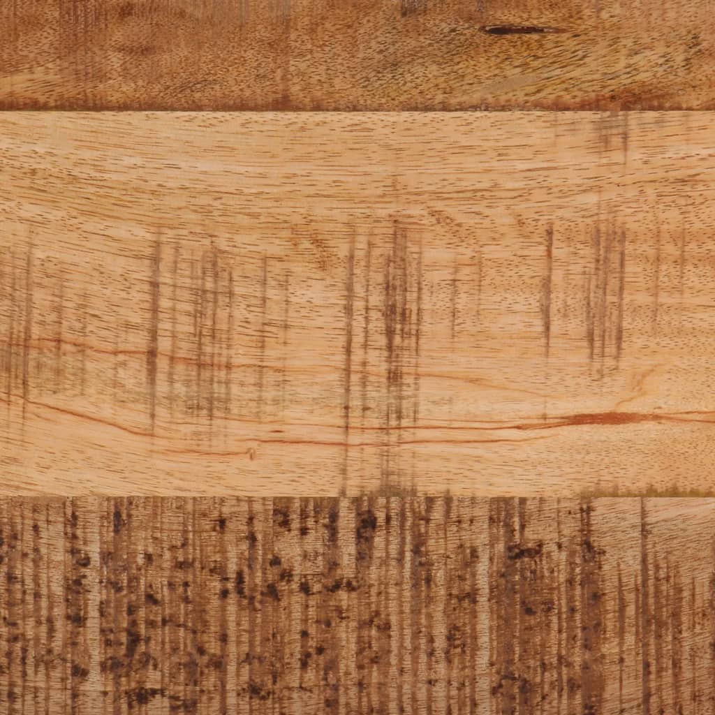 vidaXL Nachtkastje wandgemonteerd 40x30x25 cm massief mangohout