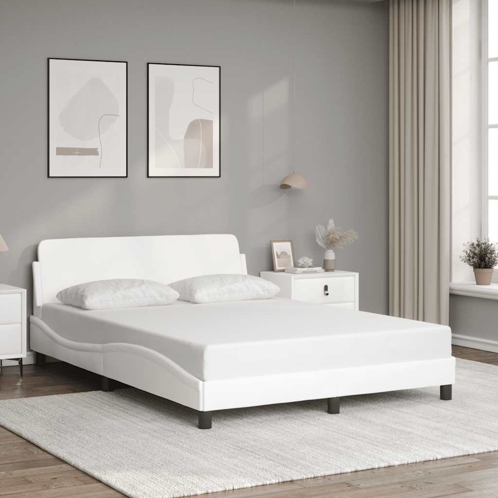 vidaXL Bedframe "Dover" kunstleer zwart 100x203 cm