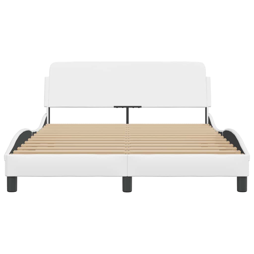 vidaXL Bedframe "Dover" kunstleer zwart 100x203 cm