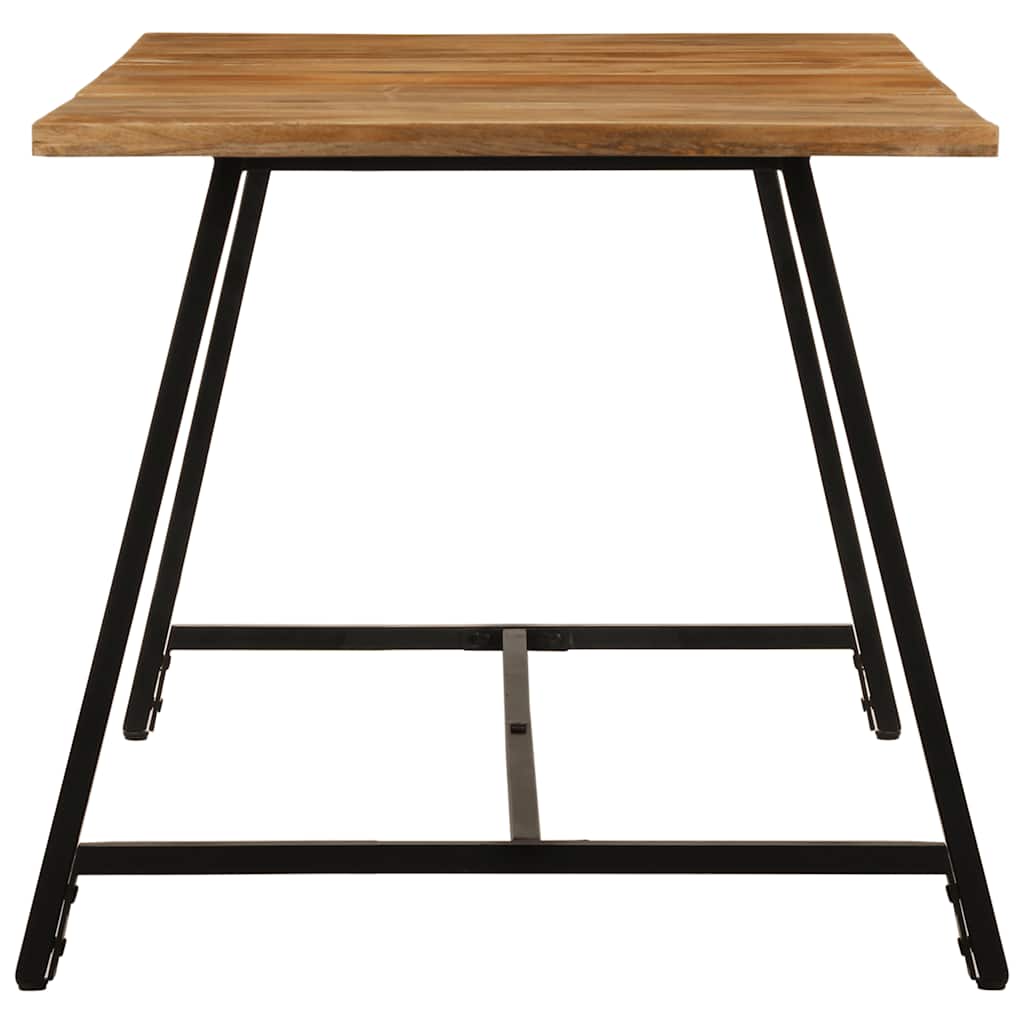 vidaXL Eettafel 140x70x75 cm massief mangohout