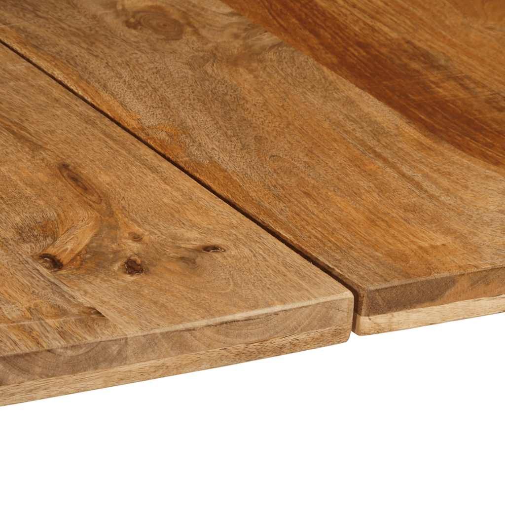 vidaXL Eettafel 140x70x75 cm massief mangohout