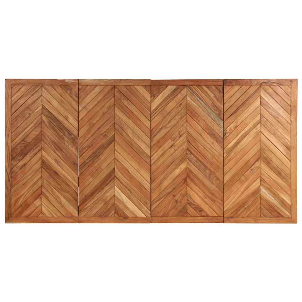 vidaXL Eettafel 160x80x75 cm massief acaciahout