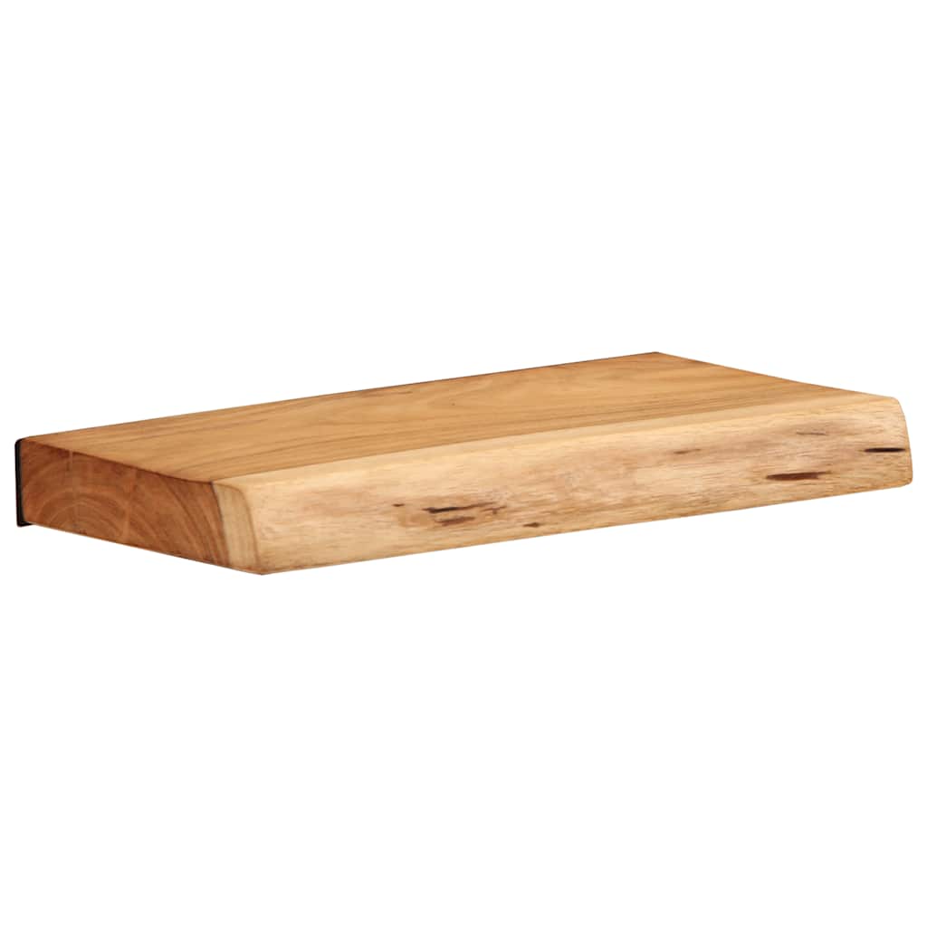 vidaXL Wandschappen 2 st 60x20x3,5 cm massief acaciahout
