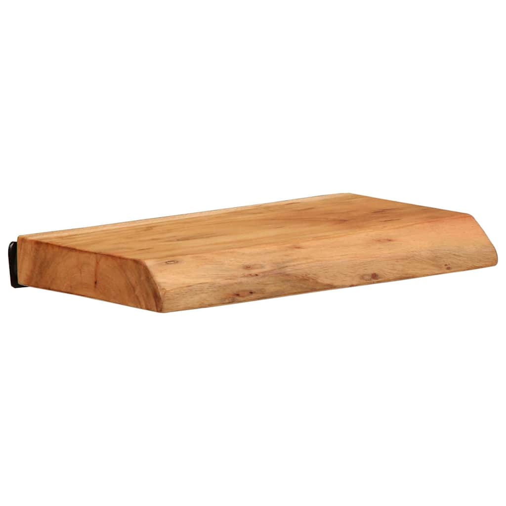 vidaXL Wandschappen 2 st 60x20x3,5 cm massief acaciahout