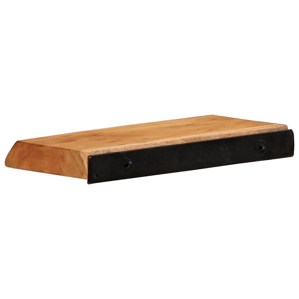 vidaXL Wandschappen 2 st 60x20x3,5 cm massief acaciahout