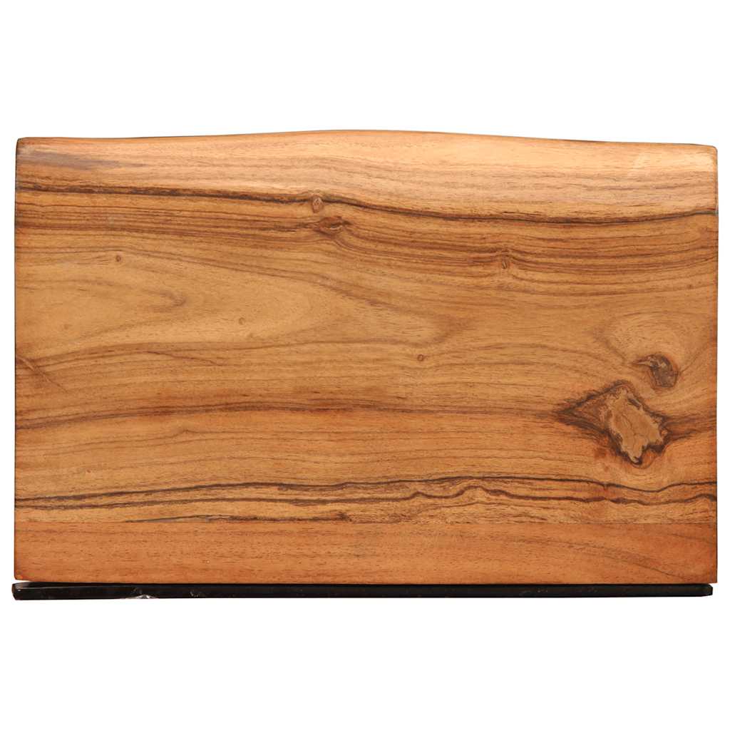 vidaXL Wandschappen 2 st 60x20x3,5 cm massief acaciahout