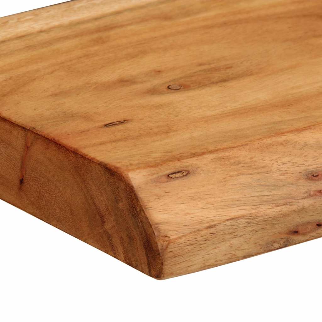 vidaXL Wandschappen 2 st 60x20x3,5 cm massief acaciahout