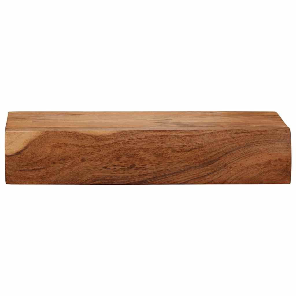 vidaXL Wandschappen 2 st 40x17x8 cm massief acaciahout