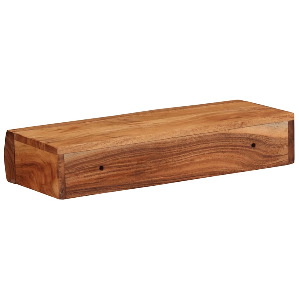 vidaXL Wandschappen 2 st 40x17x8 cm massief acaciahout
