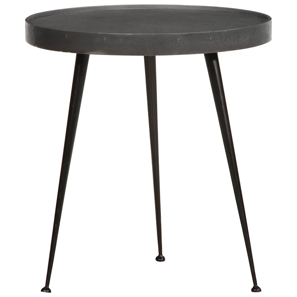 vidaXL Salontafel 2 stuks Zwart bewerkt hout