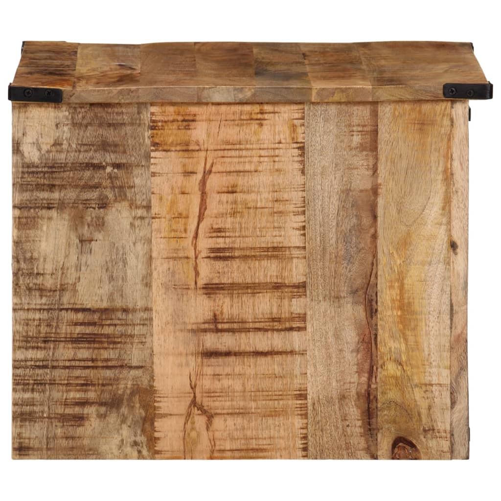 vidaXL Salontafel met lades 110x50x40 cm massief mangohout
