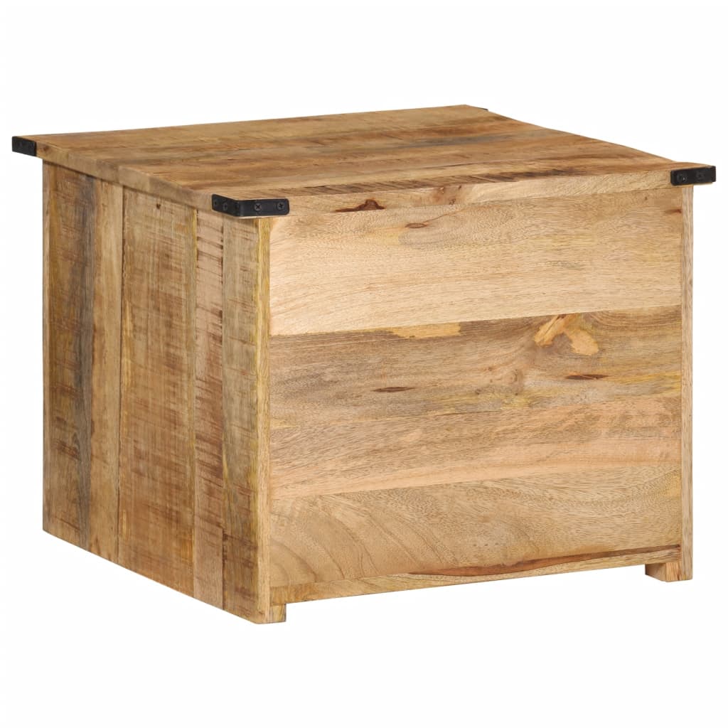 vidaXL Salontafel met lades 110x50x40 cm massief mangohout