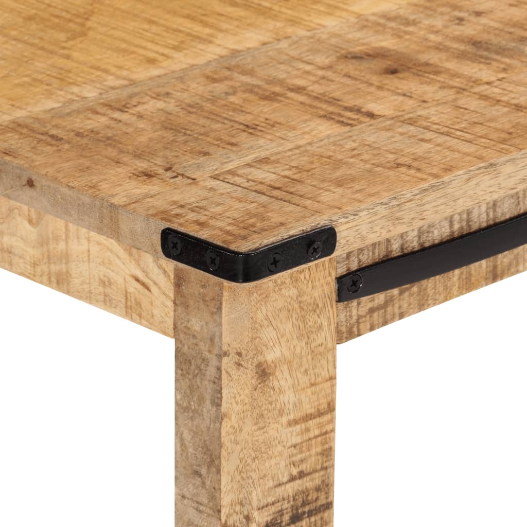 vidaXL Wandtafel 60x35x75 cm massief mangohout