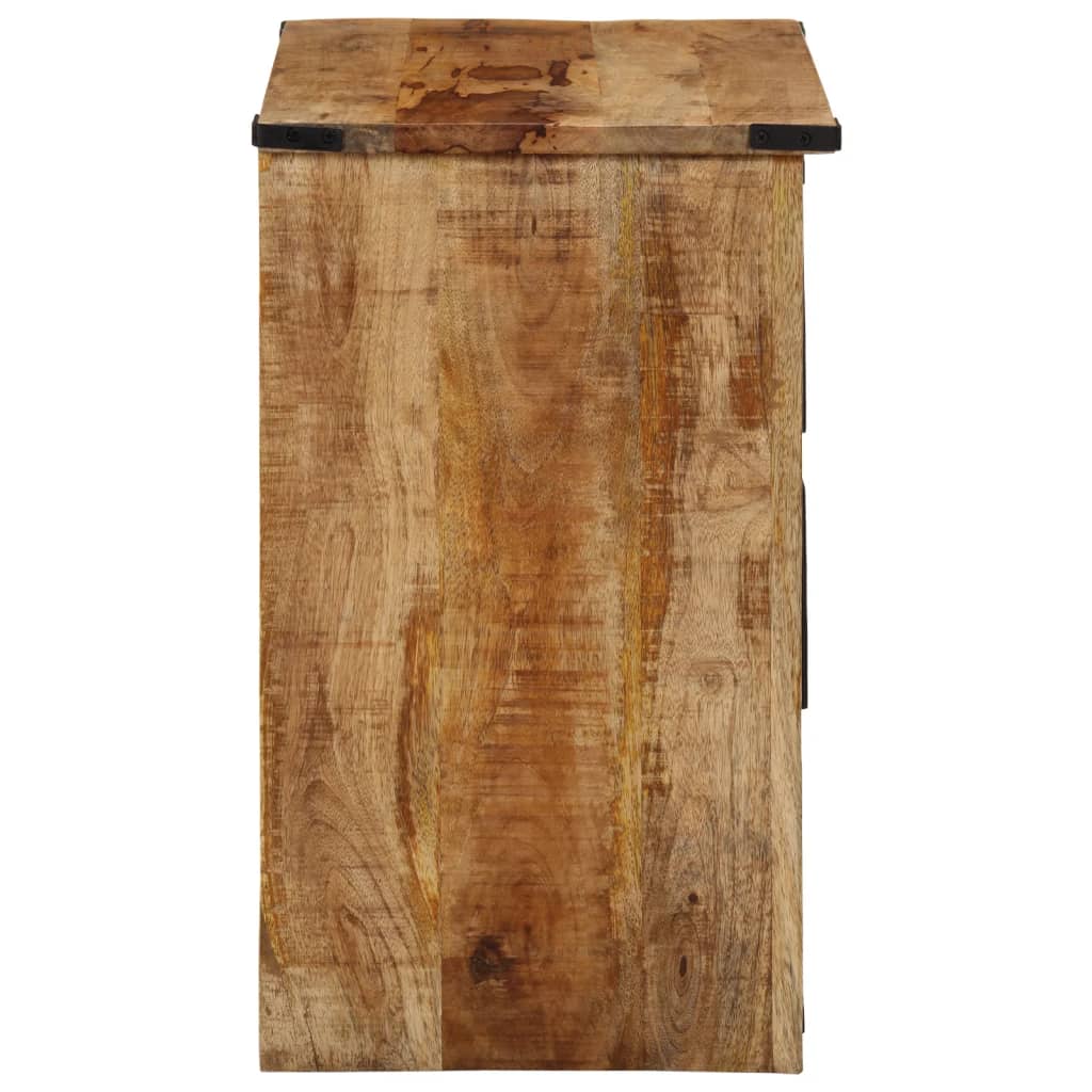 vidaXL Dressoir met 2 lades 55x35x60 cm massief mangohout