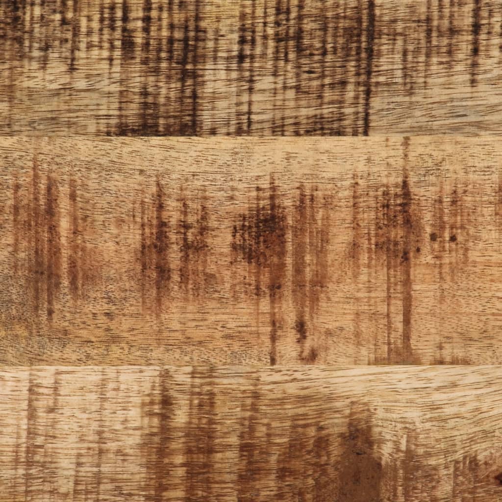 vidaXL Wandtafel 70x35x70 cm massief ruw mangohout