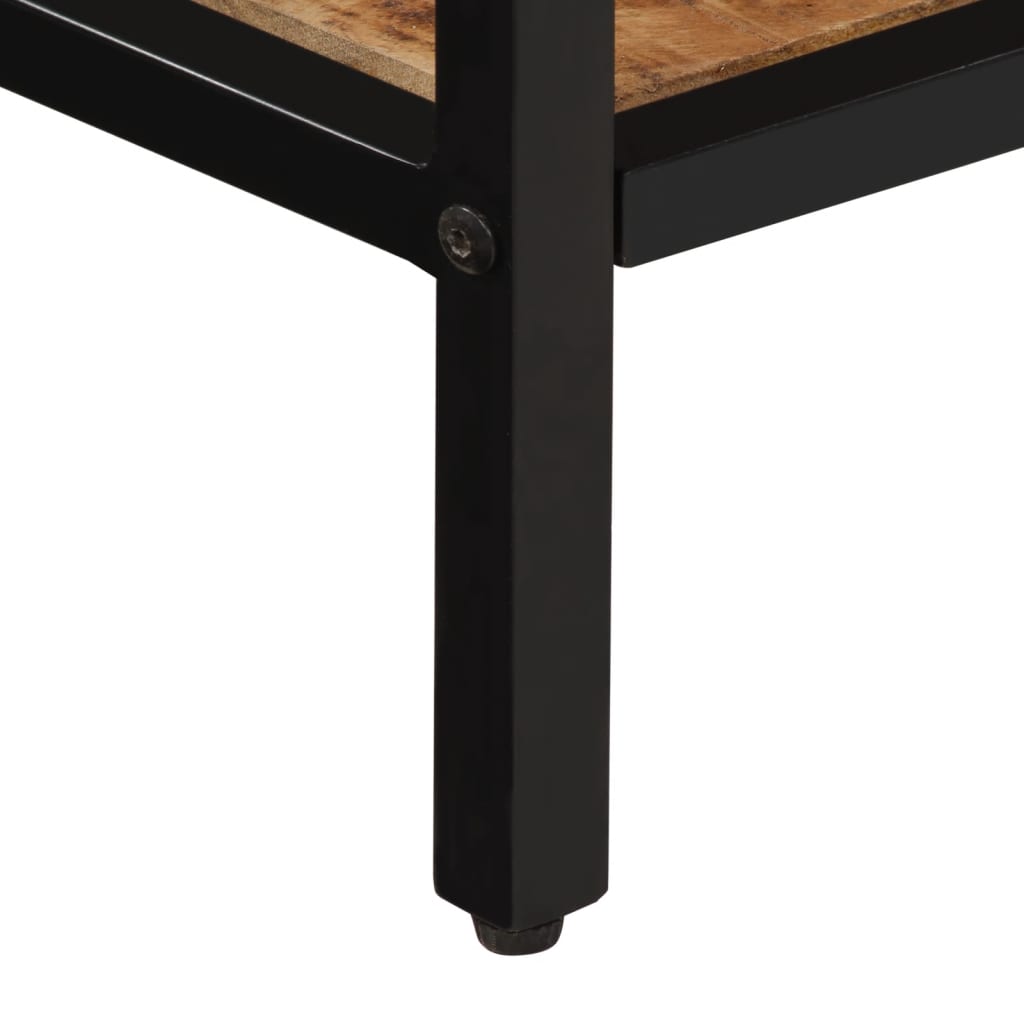 vidaXL Wandtafel 70x35x70 cm massief ruw mangohout