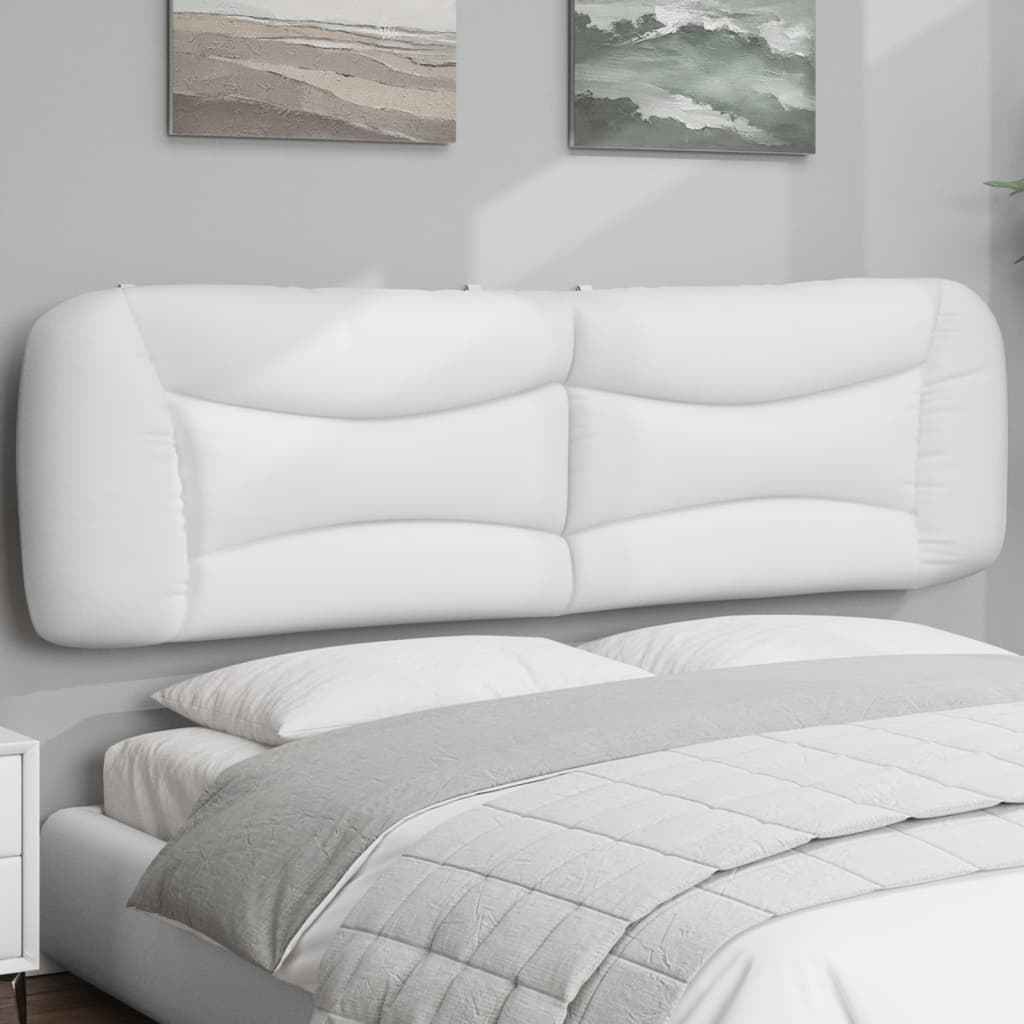 vidaXL Hoofdbordkussen "Hvar" 183 cm kunstleer zwart