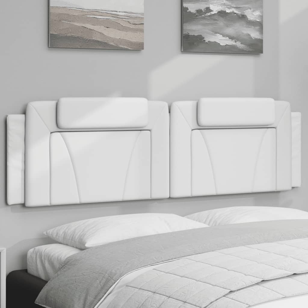 vidaXL Hoofdbordkussen "Viana" 183 cm kunstleer zwart