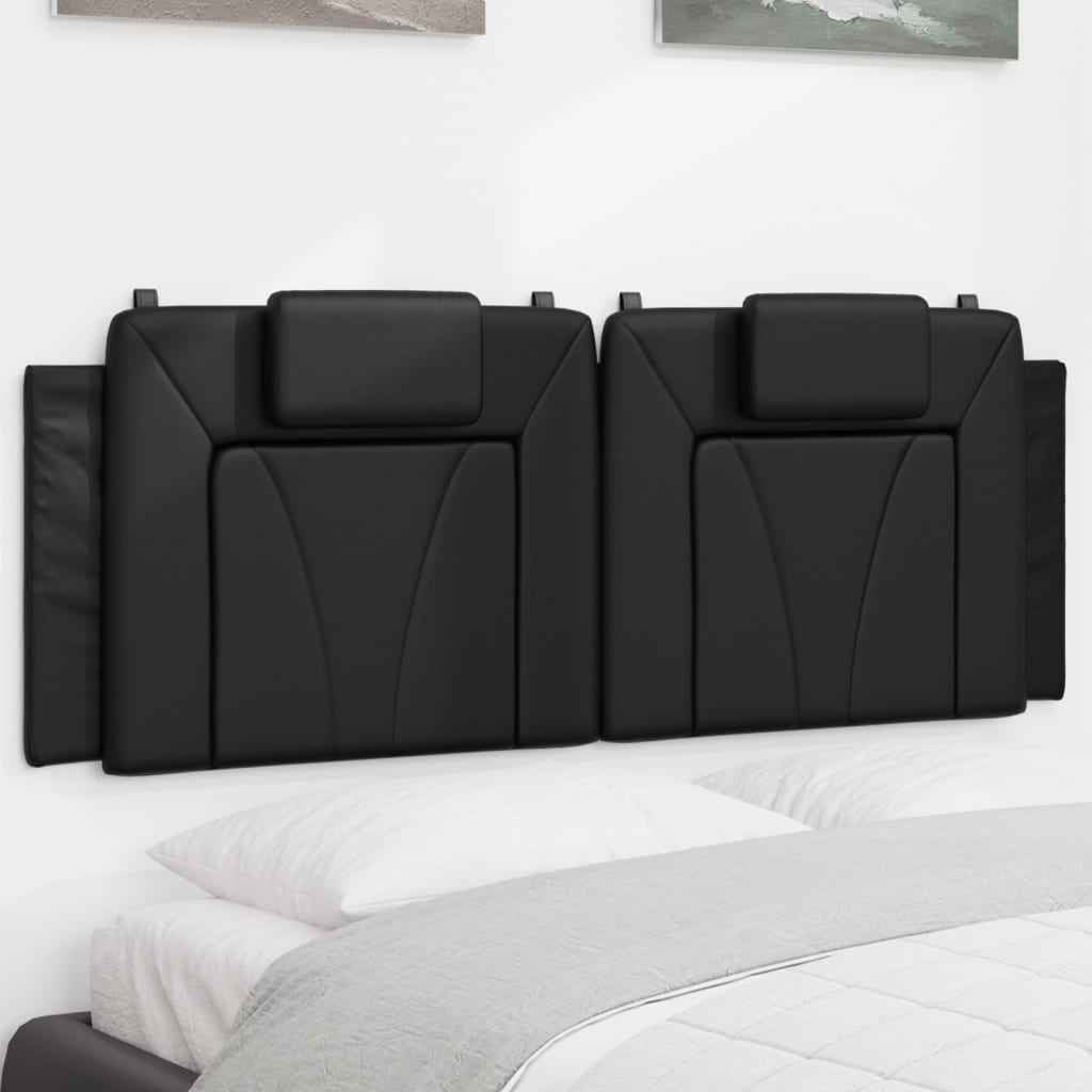 vidaXL Hoofdbordkussen "Viana" 183 cm kunstleer zwart
