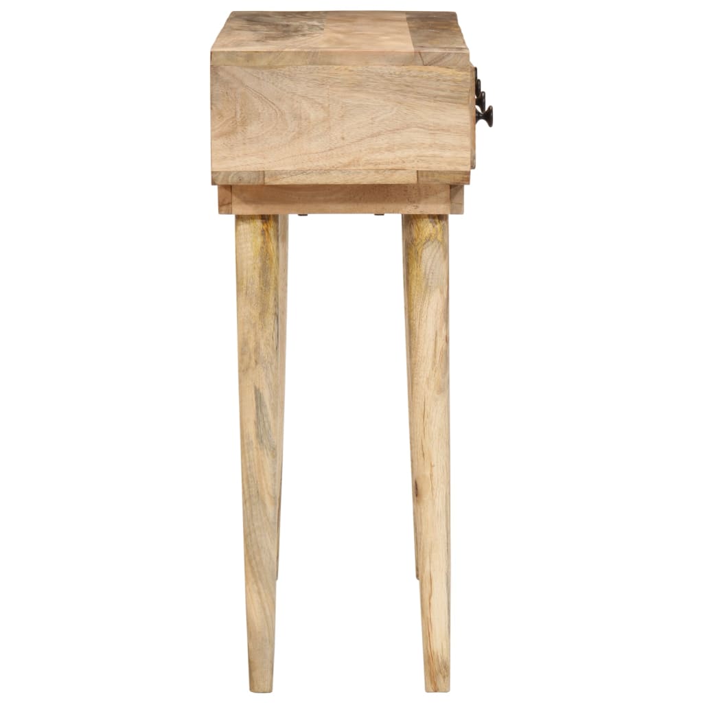 vidaXL Wandtafel 110x30x75 cm massief mangohout